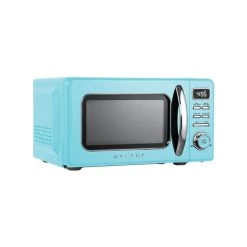 Galanz Retro 0.7-cu Ft 700-Watt Countertop Microwave - Blue -Home Appliance Store 330996276 AlternateImage1 l