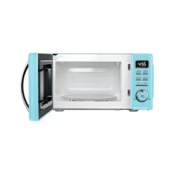 Galanz Retro 0.7-cu Ft 700-Watt Countertop Microwave - Blue -Home Appliance Store 330996276 AlternateImage3 l