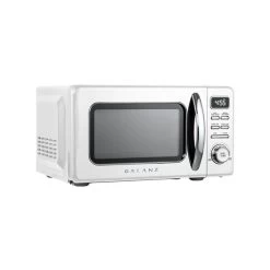 Galanz Retro 0.7-cu Ft 700-Watt Countertop Microwave - White -Home Appliance Store 330996278 AlternateImage1 l