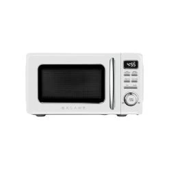 Galanz Retro 0.7-cu Ft 700-Watt Countertop Microwave - White