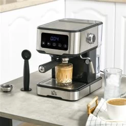 HomCom Stainless Steel Semi-Automatic Espresso Machine 8 HomCom Stainless Steel Semi-Automatic Espresso Machine -Home Appliance Store 331014298 AlternateImage1 l