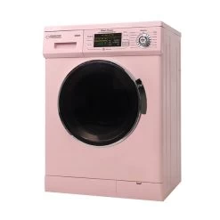 Equator Advanced Appliances N Series 1.6-cu Ft Pink Vented Combination Washer And Dryer With Steam Cycle