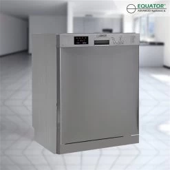 Equator Advanced Appliances 51 DB Fully Visible (Front) 24-in Stainless Steel Built-in Dishwasher - Energy Star Certified