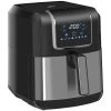 HomCom 7.84-L Black Air Fryer -Home Appliance Store 331025405 MainImage 001 l