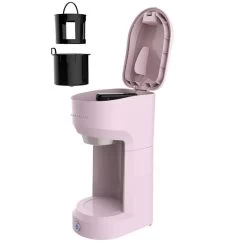 Frigidaire Pink Single Cup Retro Coffee Maker -Home Appliance Store 331026408 AlternateImage2 l