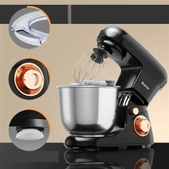 Costway 5-L 6-Speed Black Commercial/Residential Stand Mixer -Home Appliance Store 331026472 AlternateImage4 l