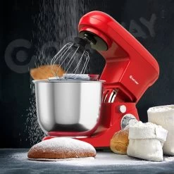 Costway 5-L 6-Speed Red Commercial/Residential Stand Mixer -Home Appliance Store 331026514 AlternateImage2 l