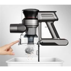 YTE 120 W Grey Lightweight Cordless Stick Vacuum (Convertible To Handheld)