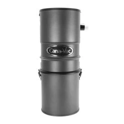 Canavac Metallic Charcoal Residential Bagless Central Vacuum Air Package -Home Appliance Store 331037252 AlternateImage1 l