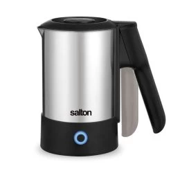 Salton Stainless Steel 0.6-L Cordless Manual Electric Kettle