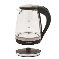 Salton Stainless Steel And Glass 1.5-L Cordless Digital Electric Kettle -Home Appliance Store 331041372 AlternateImage2 l