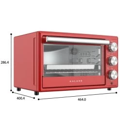 Galanz 0.9 Cu.ft. Retro Manual Toaster Oven - Hot Rod Red -Home Appliance Store 331044708 AlternateImage2 l