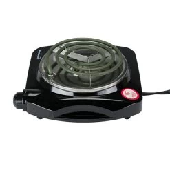 Brentwood 10.5-in Black 1200-Watt Single Burner Electric Hot Plate -Home Appliance Store 331045829 AlternateImage3 l