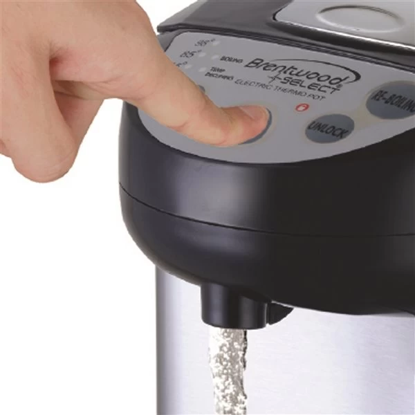 Brentwood Stainless Steel 4-L Digital Electric Hot Water Dispenser 4 Brentwood Stainless Steel 4-L Digital Electric Hot Water Dispenser - Image 2