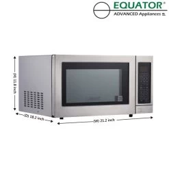 Equator Advanced Appliances CMO 1200 1.2-cu Ft Built-in 3-in-1 Microwave (Black) -Home Appliance Store 331045897 AlternateImage1 l