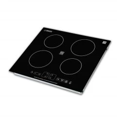 Equator Advanced Appliances BIC 244 24-in 4 Elements Black Induction Cooktop Downdraft Exhaust