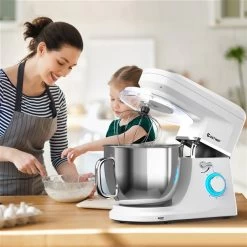 Costway 7-L 6-Speed 660 W White Commercial/Residential Stand Mixer -Home Appliance Store 331059996 AlternateImage3 l