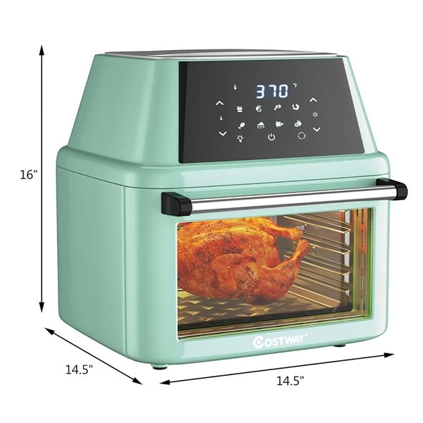 Costway 18-L Green Air Fryer Oven 7 Costway 18-L Green Air Fryer Oven - Image 5