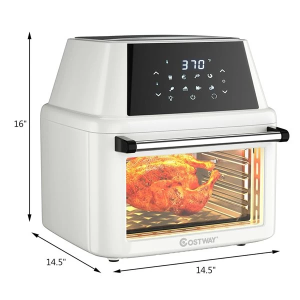 Costway 18-L White Air Fryer Oven 5 Costway 18-L White Air Fryer Oven - Image 3