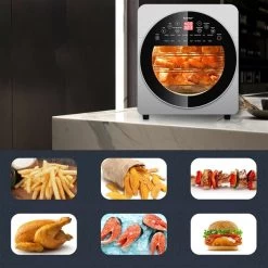 Costway Silver 14.5-L Silver Air Fryer Oven -Home Appliance Store 331060037 AlternateImage4 l
