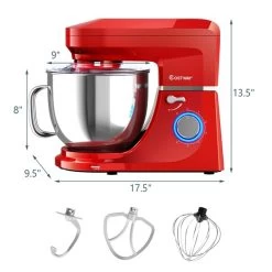 Costway 7-L 6-Speed 660 W Red Commercial/Residential Stand Mixer -Home Appliance Store 331060053 AlternateImage1 l