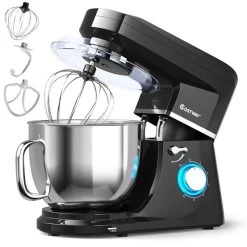 Costway 7-L 6-Speed 660 W Black Commercial/Residential Stand Mixer -Home Appliance Store 331060080 MainImage 001 l