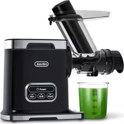 Aeitto Cold Press Masticating Juicer - Black