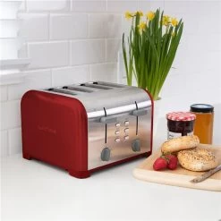 Kenmore 4-Slice Red 1400-Watt Toaster