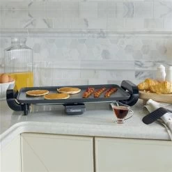 Kenmore 18-in X 10-in 1500-Watt Grey Non-Stick Electric Griddle With Removable Drip Tray -Home Appliance Store 331064047 AlternateImage1 l