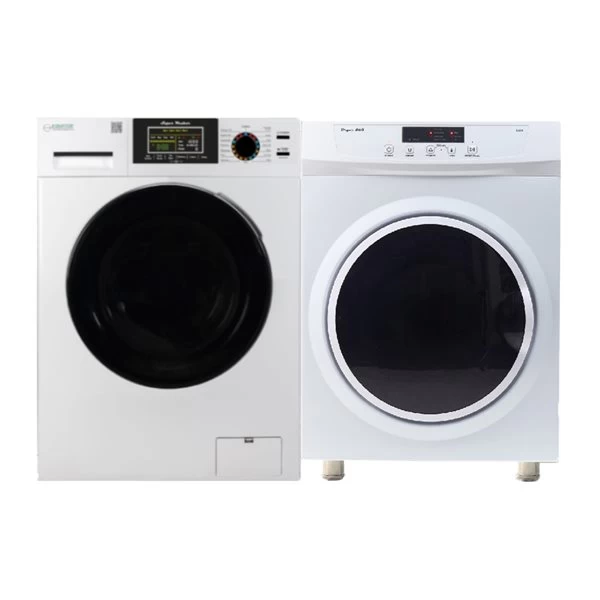 Equator Advanced Appliances Electric Stacked Laundry Center With 1.9-cu Ft Washer (EW 835) And 3.5-cu Ft Dryer (ED 860) 3 Equator Advanced Appliances Electric Stacked Laundry Center With 1.9-cu Ft Washer (EW 835) And 3.5-cu Ft Dryer (ED 860)