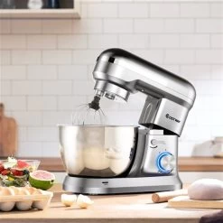 Costway 3.8 L 8-Speed Silver Stand Mixer -Home Appliance Store 331065355 AlternateImage2 l
