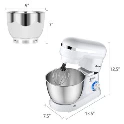 Costway 3.8 L 8-Speed White Stand Mixer -Home Appliance Store 331065357 AlternateImage1 l