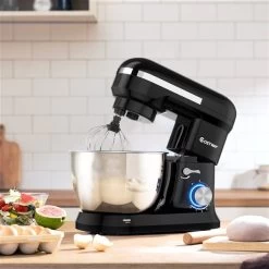 Costway 3.8 L 8-Speed Black Stand Mixer -Home Appliance Store 331065358 AlternateImage4 l