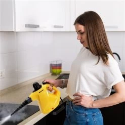 Costway 1-Speed 1050 W Multipurpose Steam Cleaner In Yellow -Home Appliance Store 331065378 AlternateImage2 l