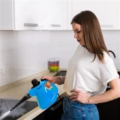 Costway 1-Speed 1050 W Multipurpose Steam Cleaner In Blue -Home Appliance Store 331065390 AlternateImage2 l