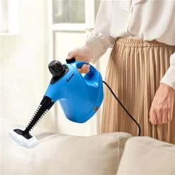 Costway 1-Speed 1050 W Multipurpose Steam Cleaner In Blue -Home Appliance Store 331065390 AlternateImage3 l