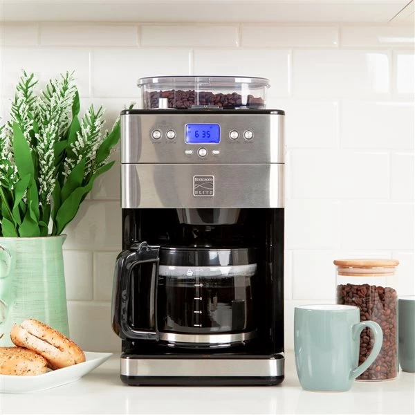 Kenmore Elite Grind And Brew Coffee Maker With Burr Grinder - 12 Cup 5 Kenmore Elite Grind And Brew Coffee Maker With Burr Grinder - 12 Cup - Image 3