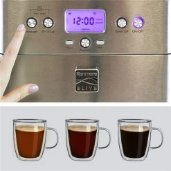 Kenmore Elite Grind And Brew Coffee Maker With Burr Grinder - 12 Cup 8 Kenmore Elite Grind And Brew Coffee Maker With Burr Grinder - 12 Cup -Home Appliance Store 331067284 AlternateImage2 l