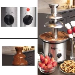 Total Chef 1.5 Lbs (680 G) 3-Tier Chocolate Fondue Fountain, -Home Appliance Store 332002954 AlternateImage2 l