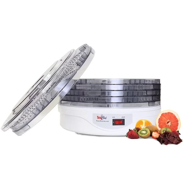 Total Chef 5-Tray Countertop Food Dehydrator 3 Total Chef 5-Tray Countertop Food Dehydrator