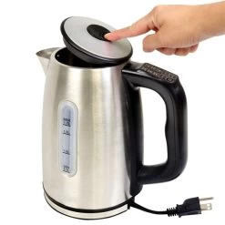 Kenmore 1.7L Cordless Electric Tea Kettle With 6 Temperature Pre-Sets -Home Appliance Store 332002975 AlternateImage4 l