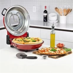 Kalorik 12-in X 12-in Hot Stone Pizza Oven In Red -Home Appliance Store 332003023 AlternateImage1 l