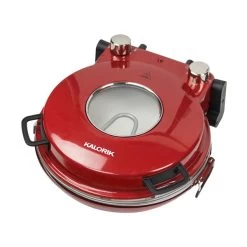 Kalorik 12-in X 12-in Hot Stone Pizza Oven In Red -Home Appliance Store 332003023 AlternateImage2 l