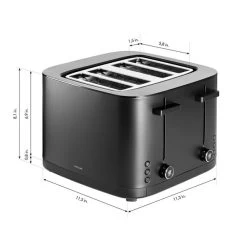 ZWILLING Enfinigy 4-Slot 1710-Watt Black Toaster -Home Appliance Store 332003127 AlternateImage2 l