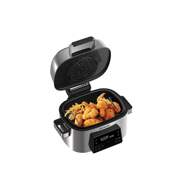 Frigidaire 6.15L Electric Air Fryer & Grill - Stainless Steel 4 Frigidaire 6.15L Electric Air Fryer & Grill - Stainless Steel - Image 2