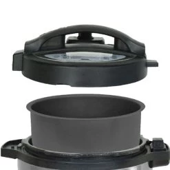 Thomson 9-in-1 Pressure Cooker 6-litre (6.3-quart) - Stainless Steel 9 Thomson 9-in-1 Pressure Cooker 6-litre (6.3-quart) - Stainless Steel -Home Appliance Store 332003482 AlternateImage1 l