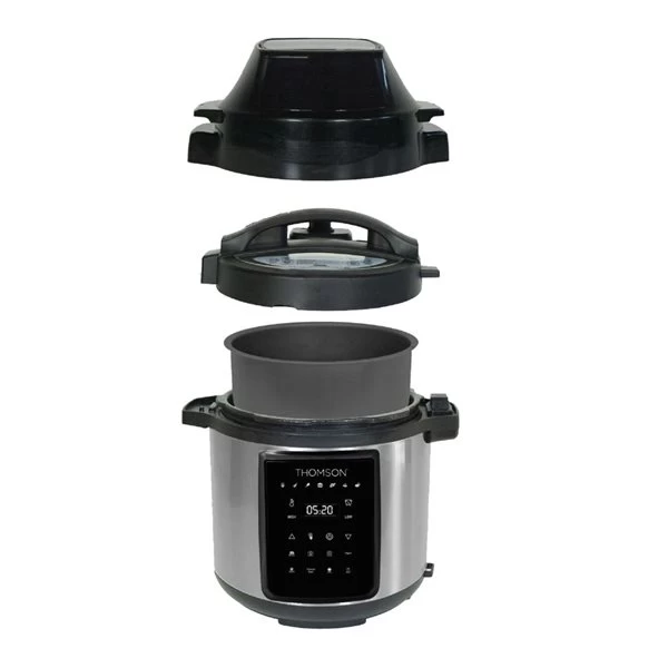 Thomson 9-in-1 Pressure Cooker 6-litre (6.3-quart) - Stainless Steel 7 Thomson 9-in-1 Pressure Cooker 6-litre (6.3-quart) - Stainless Steel - Image 5