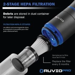 Ruvio Pro 10.8-volt Cordless Handheld Vacuum Stick -Home Appliance Store 332006764 AlternateImage2 l