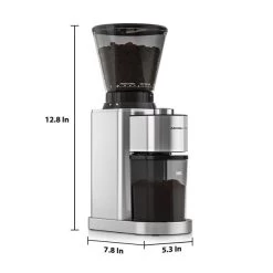 Aromaster 3.9-oz Stainless Steel Burr Coffee Grinder 9 Aromaster 3.9-oz Stainless Steel Burr Coffee Grinder -Home Appliance Store 332006766 AlternateImage3 l