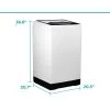 Black & Decker BLACK+DECKER 1.7-cu. Ft White Portable Top-load Washer -Home Appliance Store 332008909 AlternateImage5 l